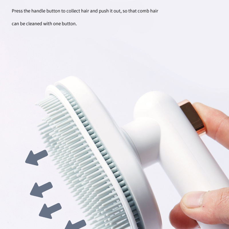 Pet Comb Cat Dog Floating Hair Brush