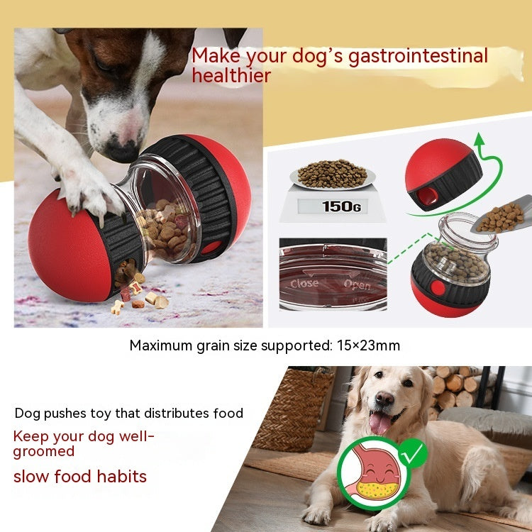 Food Dispensing Dog Toy Tumbler Leaky Food Ball