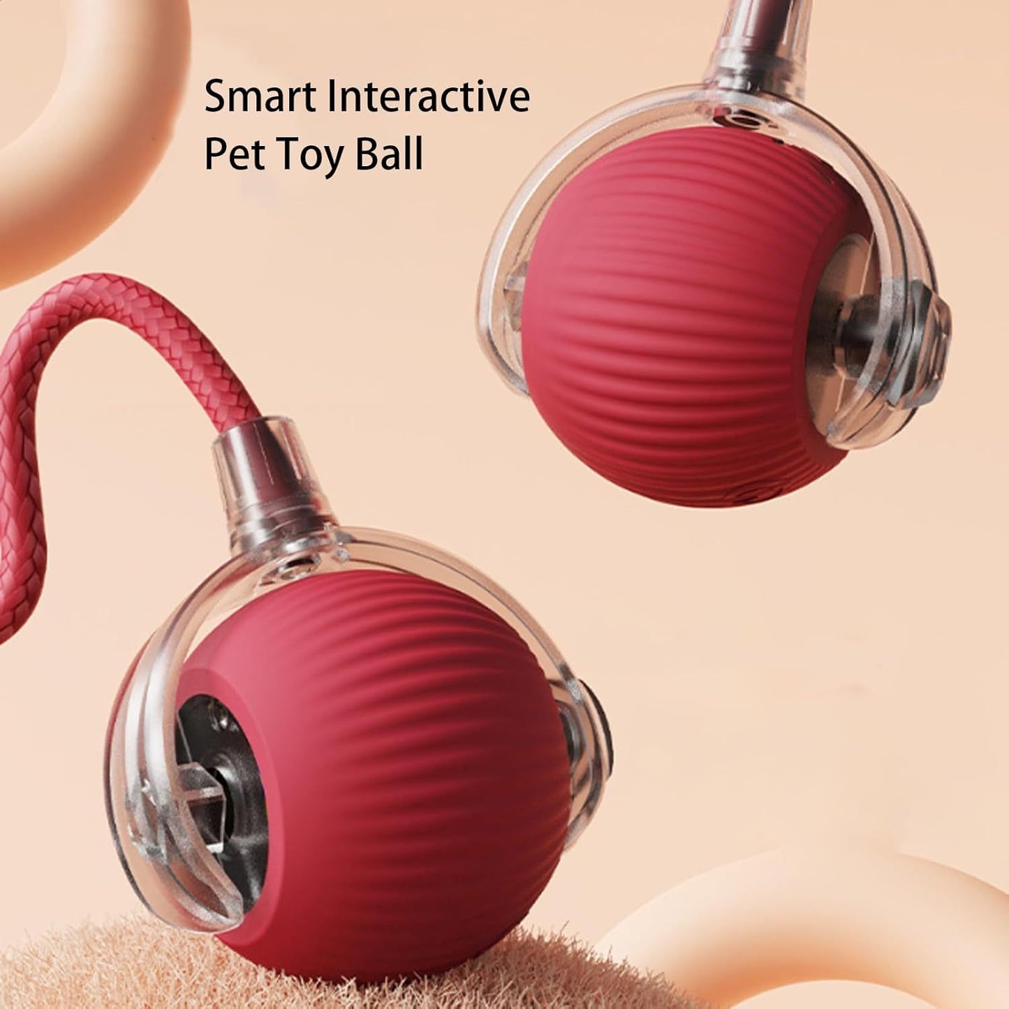 Rolling Ball Ball For Dogs Doggie Ball Interactive Toy