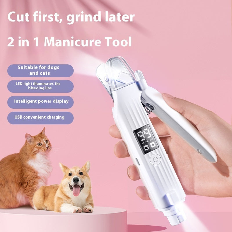 Dogs And Cats Nail Scissors Nail Piercing Device